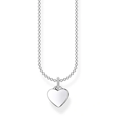 Image of Thomas Sabo Women Necklace Heart 925 Sterling Silver KE2049 001 21 L45V