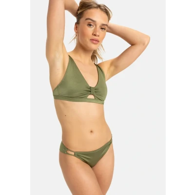 Image of Roxy Brilho Bikini bottoms, Women&#039;s, Size: XS, Loden green