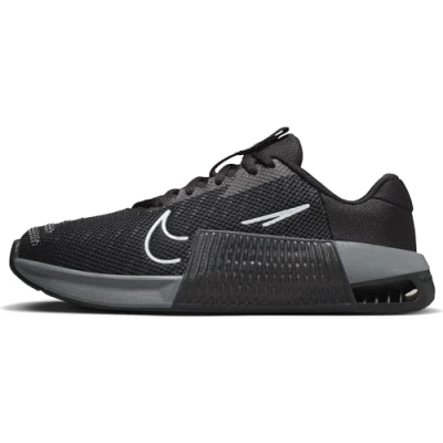 Image of Nike Performance Metcon 9 Training shoe, Women&#039;s, Size: 8, Black/white/anthracite/smoke grey Synthetics/textile