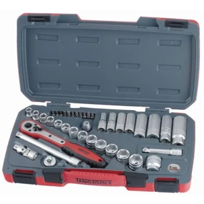 Image of Teng T3839 3/8 inch Socket Set Metric Drive (39 Pieces)