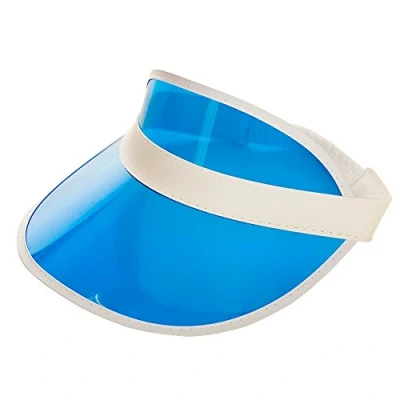 Image of Wicked Costumes Adult Unisex Blue Pub Golf Visor Fancy Dress Hat