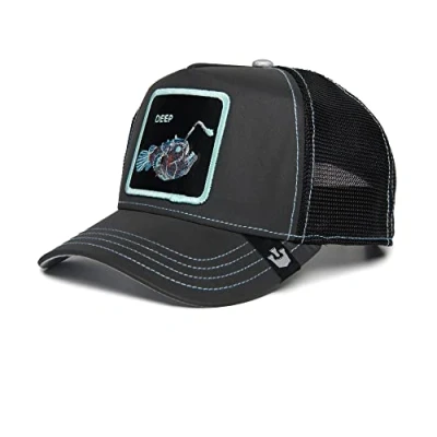 Image of Goorin Bros. The Farm Deep Sea Collection Unisex Trucker Hat, Black (Go Way Down), One Size