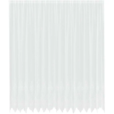 Image of vidaXL Curtains with White 400 x 260 cm Polyester