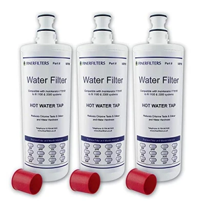 Image of Finerfilters FF 40 Water Filter Cartridge Compatible with InSinkErator F 701R and 201R Hard to fit Neo Tank Systems A1 or A3 Head (1 Pack)