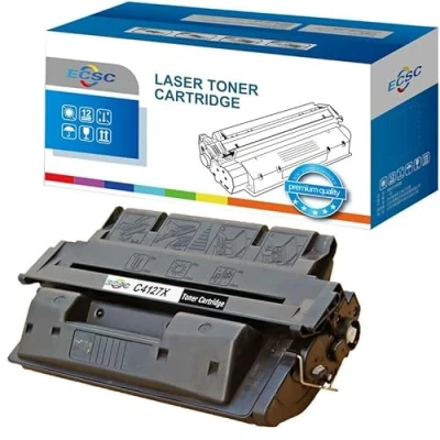 Image of ECSC Toner Cartridge C4127X For Printer, Compatible With HP LaserJet 4000 4000n 4000t 4000tn 4050 4050n 4050t 4050tn (Black, 1 Pack)