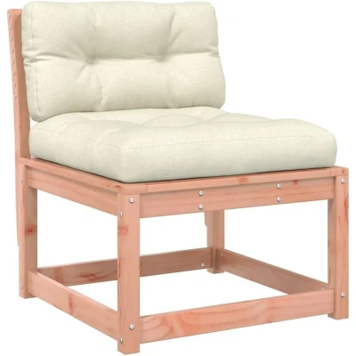 Image of vidaXL Garden Sofa with Cushions Solid Wood Douglas