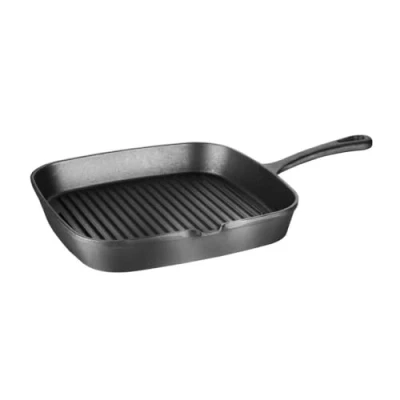 Image of Vogue M653 Square Ribbed Skillet, 9.5&quot; Length, Width