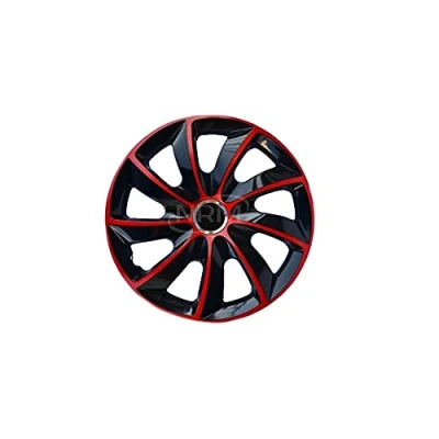Image of Centurion STIG Wheel Trims 13 Inches Extra Red / Black Set of 4