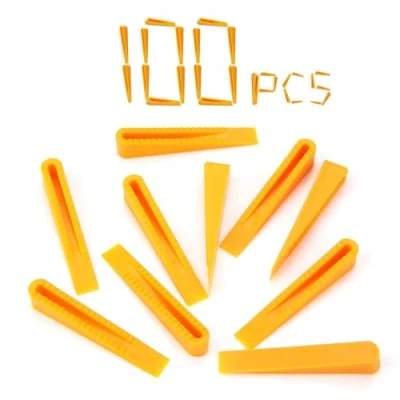 Image of Tile Leveling System Wedges, Akozon Wedge Reusable Wedges 100pcs for Tiling