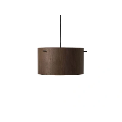 Image of FRANDSEN hanging light FM 1954, walnut, Ø 41 cm, wood
