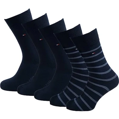 Image of TH MEN SOCK 5P GIFTBOX STRIPES
