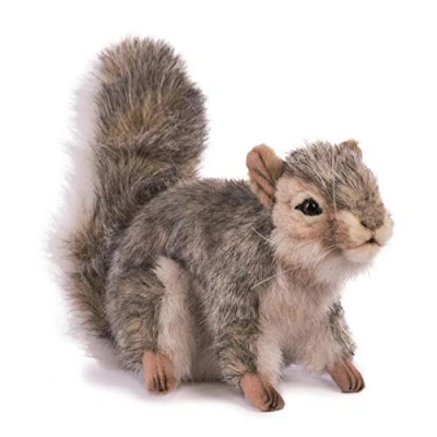 Image of HANSA Plush Squirrel Grey 18 cm L