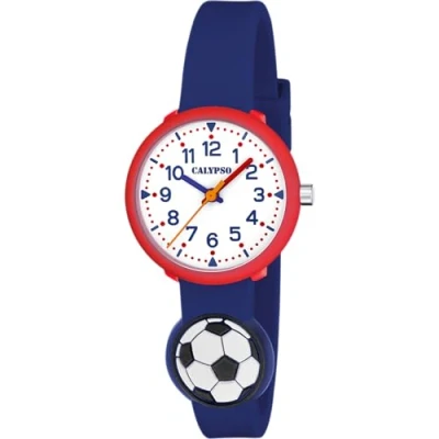 Image of Calypso Unisex Kid&#039;s Analog Quartz Watch with Polycarbonate Strap K5845/6
