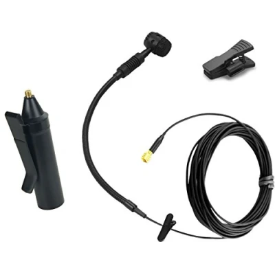 Image of HEIMU Clip On Instrument Condenser Microphone + Universal (for Saxophone)