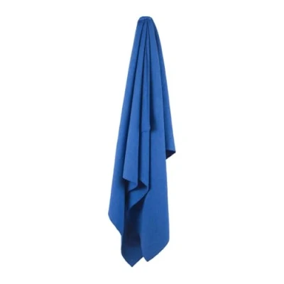 Image of Lifeventure MicroFibre Travel Towel — Compact, Lightweight Quick Dry Sports &amp; Beach Towel, Sand Free Design, Large, Blue