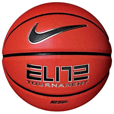 Image of Nike Unisex Adult Elite Tournament Basketball, Multicoloured, 76 cm