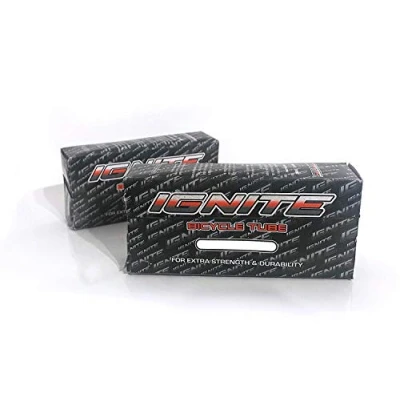 Image of 2x Ignite Cycle Inner Tubes 700 x 35/43c Schrader (Car Type) Valve Road/City/Hybrid Bike