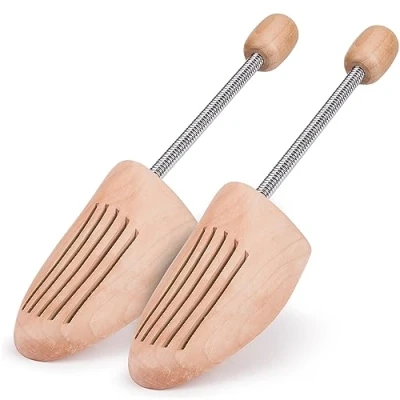 Image of SULPO 1 Pair shoe Tree wooden Trees boot Stretchers stretcher shaper shape holder moisture absorption