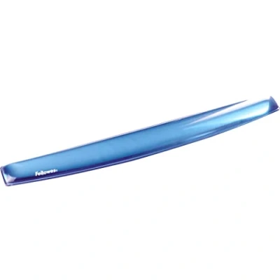 Image of Fellowes Crystals Gel Keyboard Wrist Rest, Blue
