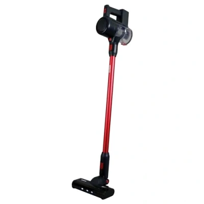 Image of Ewbank EWVC0306 AIRBLITZ Cordless 2 in 1 Stick Vacuum Cleaner, HEPA Filter, 600ml Tank, 150 W DC Motor, LED Dust Tracking Lights, Speed Settings, Red
