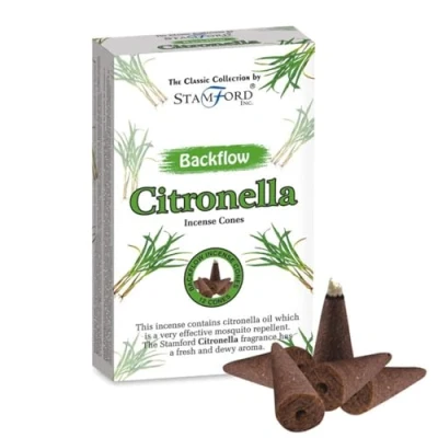 Image of Stamford Backflow Incense Cones Citronella