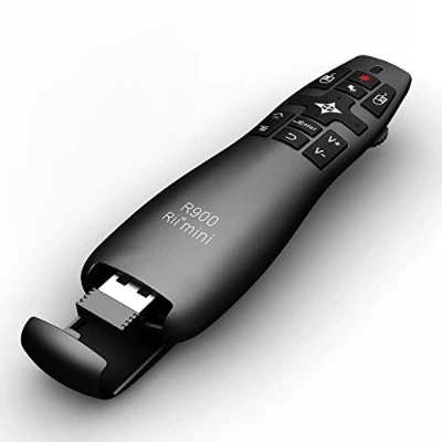 Image of Rii Mini R900 Wireless Presenter with Gyro Mouse, Laser Pointer, Multimedia functions