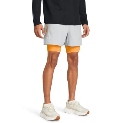 Image of Under Armour Launch Short Sports shorts, Men&#039;s, Size: Small, Mod gray