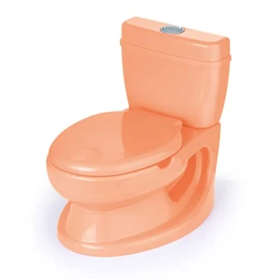 Image of Dolu 7253 Orange Potty with Sound First Educational Learning Toilet
