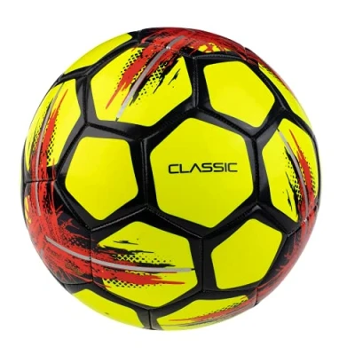 Image of SELECT Classic V21 Soccer Ball, Yellow, Size 5
