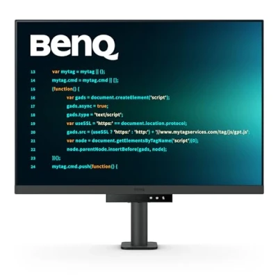 Image of BenQ RD280UA 28.2 4K+ 3840x2560 Programming Monitor with Backlight &amp; Flexible Arm, 90W USB Type C, Fine Coated Panel, Coding Modes, Night Hours Protection, HotKey, Ergonomic Design, 3:2 Ratio