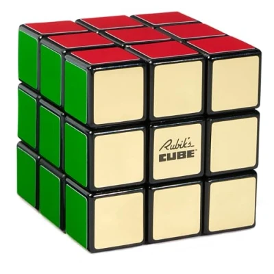 Image of Rubik’s Cube, Special Retro 50th Anniversary Edition, Original 3x3 Colour Matching Puzzle Classic Problem Solving Challenging Brain Teaser Fidget Toy, for Adults and Kids Aged 8+