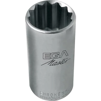 Image of 12x EGA Master Socket Wrench 1/4&quot; 9/32&quot; Long Series (12 Edges)