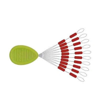 Image of FOX Rage Predator Float Stops Red Qty 20 FAC103