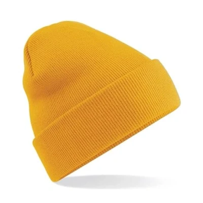 Image of COOZO Original Cuffed Beanie Mustard One Size