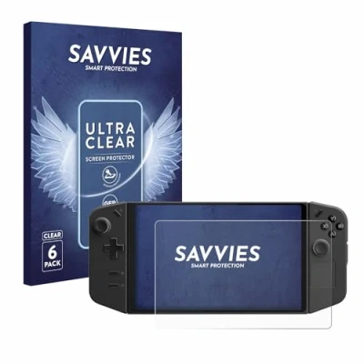 Image of Savvies 6 Pack Screen Protector compatible with Lenovo Legion Go Protection Film Clear