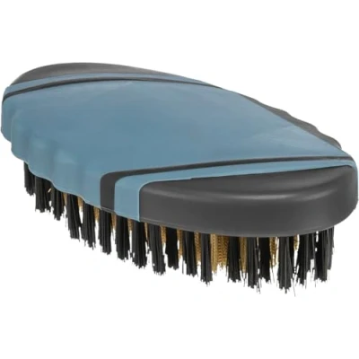Image of Trixie Plastic Grooming Dog Brush with Nylon/Brass Bristles