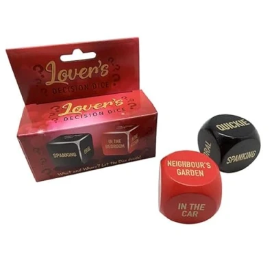 Image of Diabolical DP1184 Lovers Decision Dice Funny Sex Gift for Couples Him/Her Secret Santa Christmas Anniversary, Valentine&#039;s Her