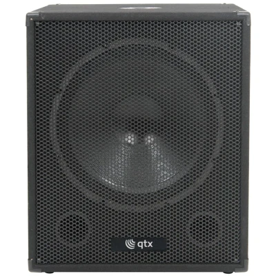 Image of QTX QT Series Active 15&quot; Bass Cab 600W black