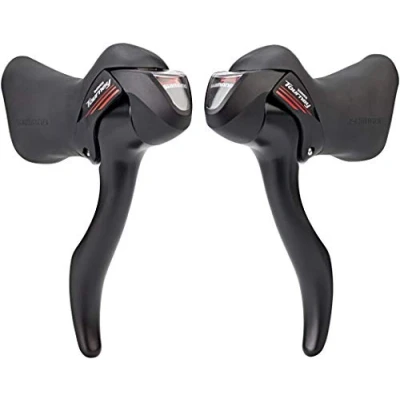 Image of Shimano 7 Speed Double STI Shifters STA070 Pair