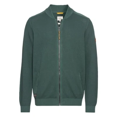 Image of camel active Men&#039;s 409508 4k13 Cardigan Sweater, Pine Green, XXXL