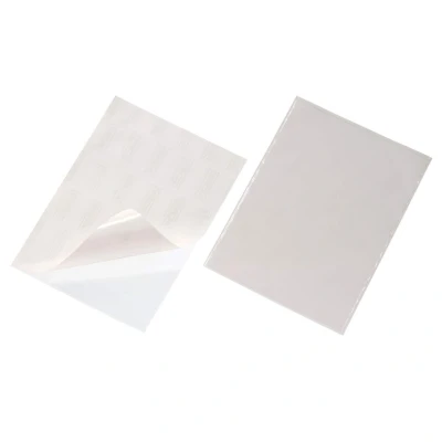 Image of Durable Pocketfix Self Adhesive Pockets A4 Pack of 25