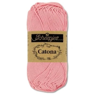 Image of Frida&#039;s Wollhaus Scheepjes 50 g Catona 100% Cotton Knitting Crochet Amigurumi 109 Colours (518 Marshmallow)
