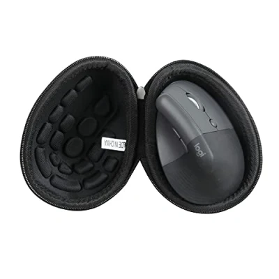 Image of Hermitshell Hard Travel Case for Logitech Lift Vertical Ergonomic Mouse (Black)
