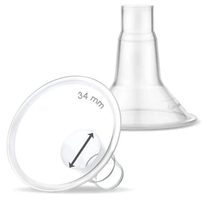 Image of Maymom 34 mm Extra Large Breastshield Compatible with Medela Breast Pumps. 2ct/pk