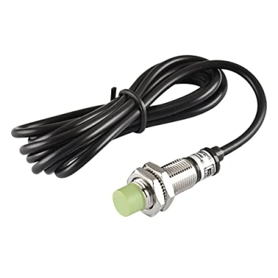 Image of Heschen Inductive Proximity Sensor Switch, PR12 4DO, Cylindrical Type, 4mm Sensing, M12 Round, 12 24VDC 2 Wire, Non Shielded, NO(Normally Open) CE