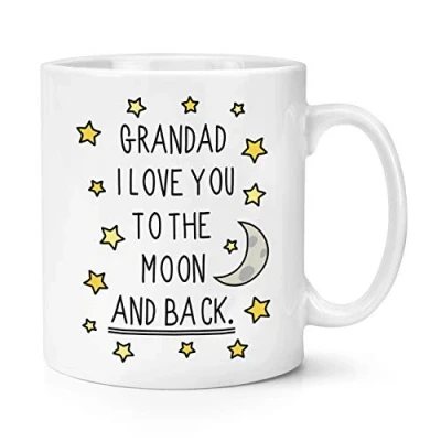 Image of Grandad I Love You to The Moon and Back 10oz Mug Cup