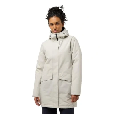 Image of Jack Wolfskin Women&#039;s Tempelhof Coat W, Seal, XS