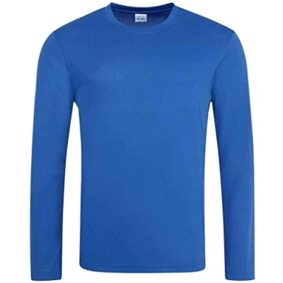 Image of AWDis Long Sleeve Cool T Royal