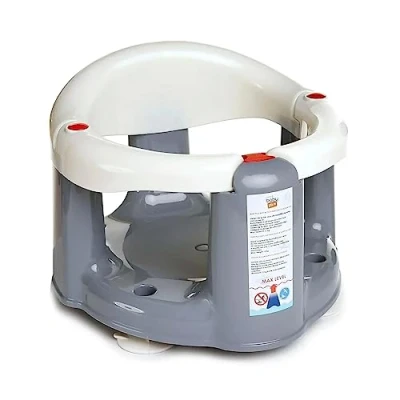 Image of Baby Bath Seat for 6 Months Plus Portable Non Slip Chair with Suction Cups Support max. 13 kg