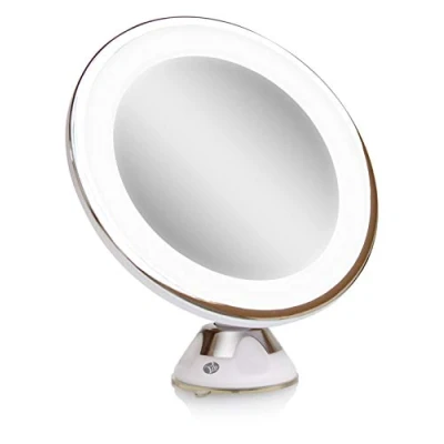 Image of Rio Beauty Multi Use LED Illuminated Makeup Mirror, White, 7 x 20 cm